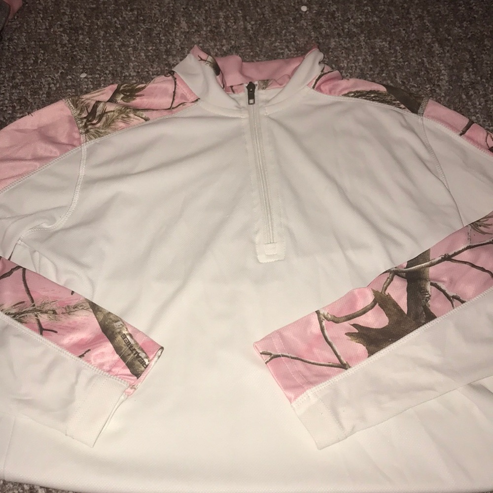 Camp half zip shirt